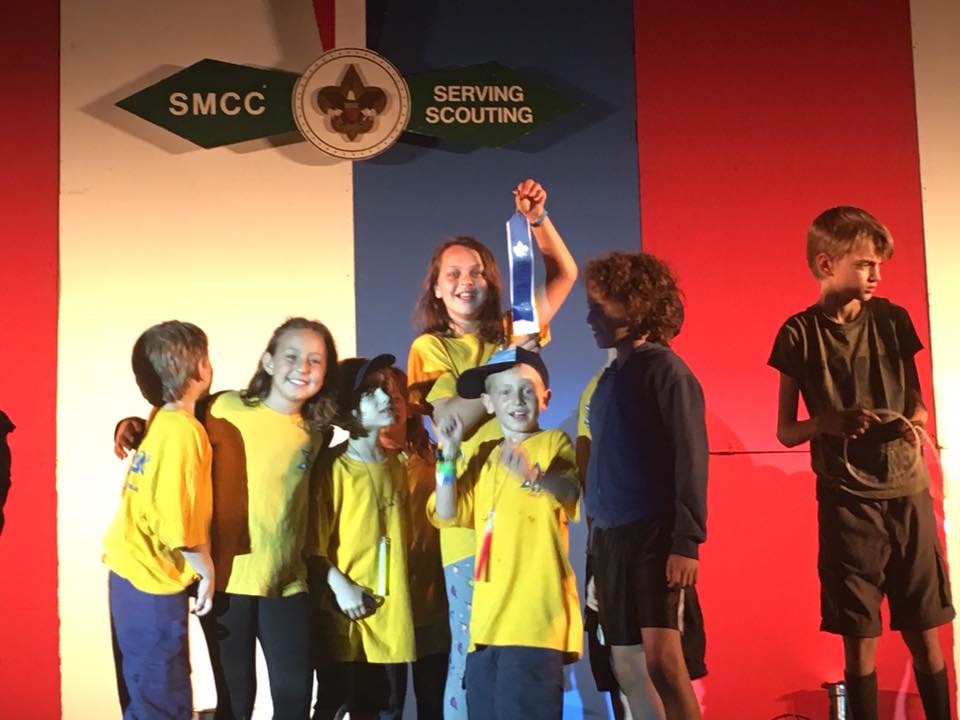 Pack 18 and Girl Scout Troop 10618 take First Place